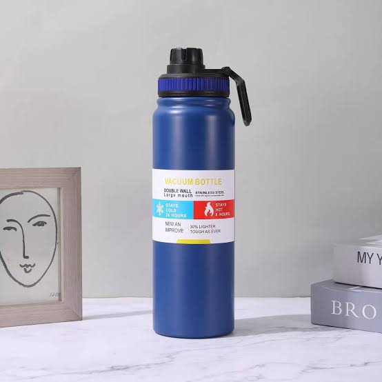 Double-Wall Insulated Stainless Steel Water Bottle 800mL