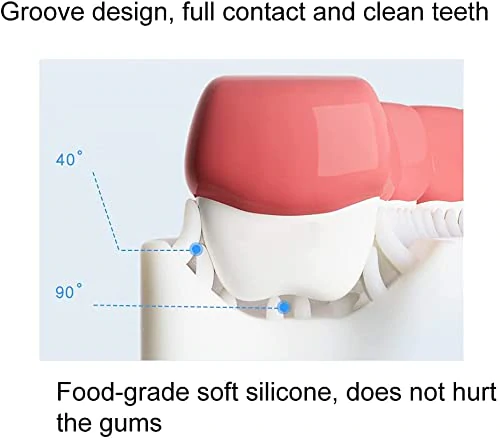 360 Degree U-Shaped Baby Toothbrush [Pack of 2]