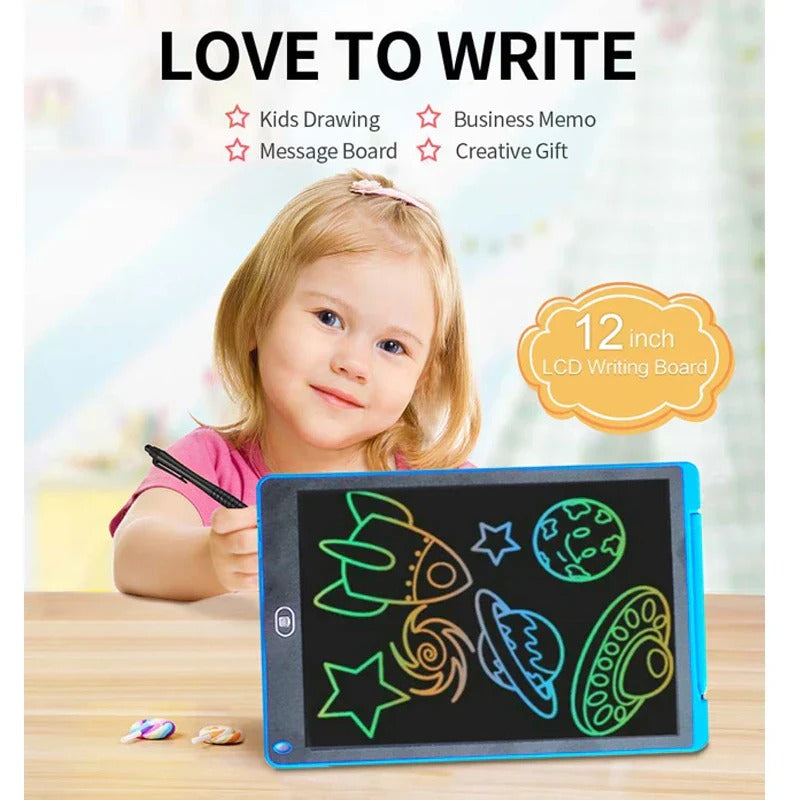 8.5 Inch LCD Writing Tablet for Kids – Colorful Doodle Board