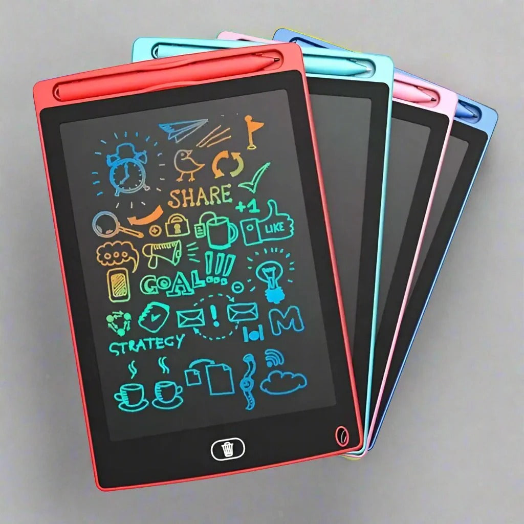 8.5 Inch LCD Writing Tablet for Kids – Colorful Doodle Board