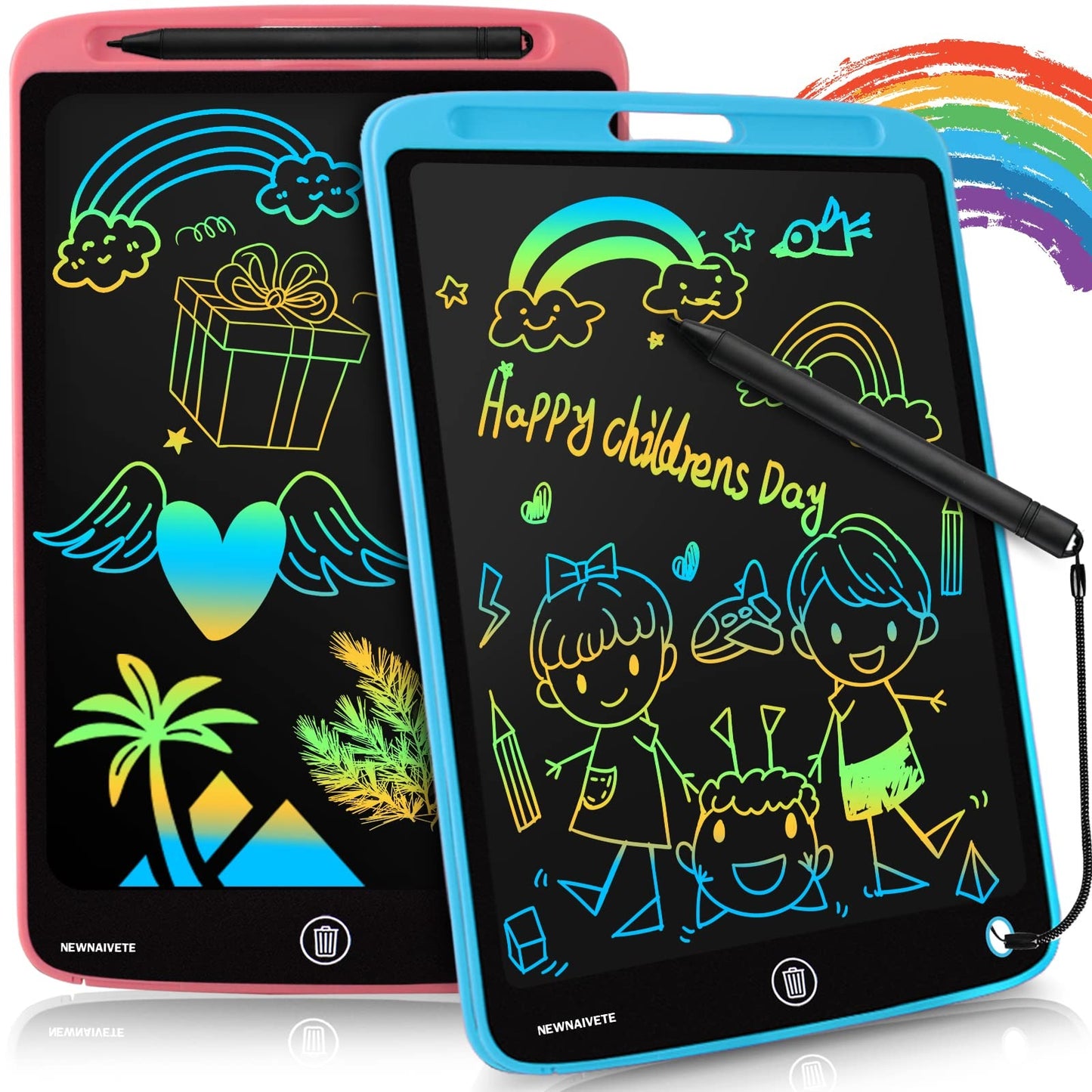 8.5 Inch LCD Writing Tablet for Kids – Colorful Doodle Board